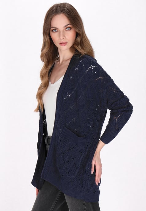 Dreimaster Vest vrouwen marine - Image 3