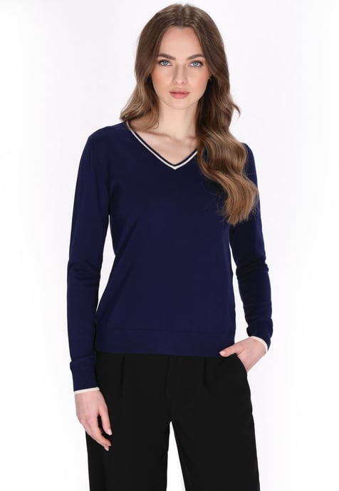 Dreimaster Jumper vrouwen marine - Image 3