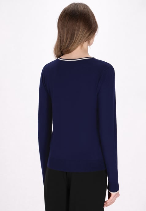 Dreimaster Jumper vrouwen marine - Image 4