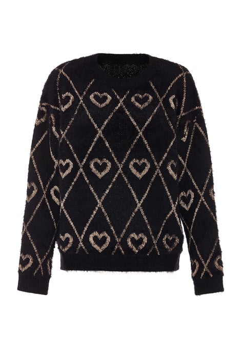 Mymo Jumper vrouwen zwart - Image 1