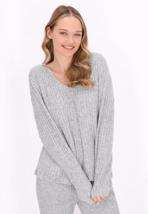 Mymo Nachtkleding vrouwen lichtgrijs - Image 3