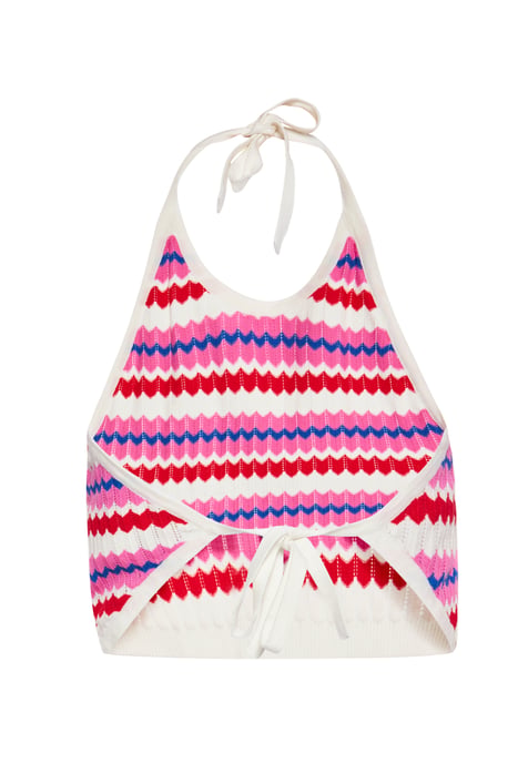 Mymo Top vrouwen Wol Wit Veelkleurig - Image 2