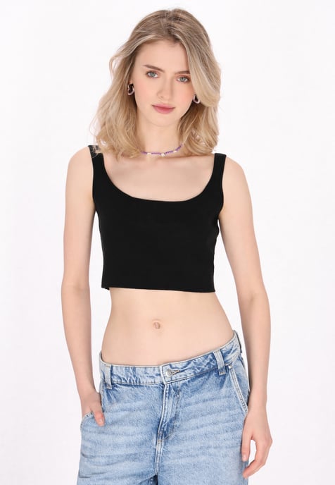 Mymo Top vrouwen zwart - Image 3