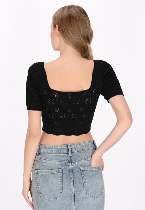 Mymo Top vrouwen zwart - Image 4