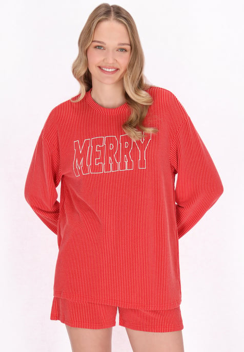 Mymo Nachtkleding vrouwen Kersenrood - Image 3