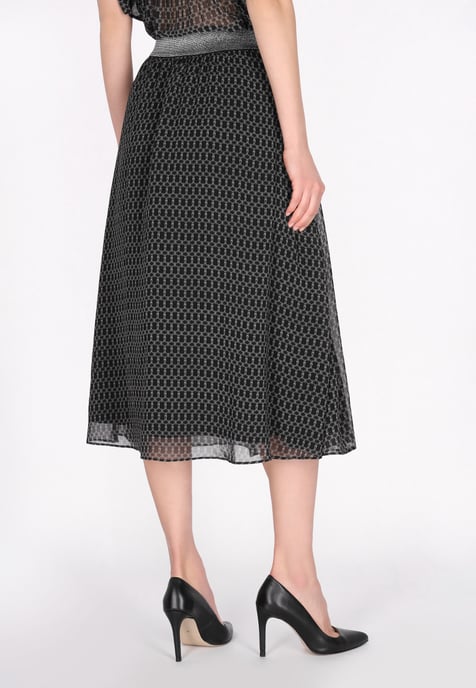 Dreimaster rok vrouwen zwart - Image 4