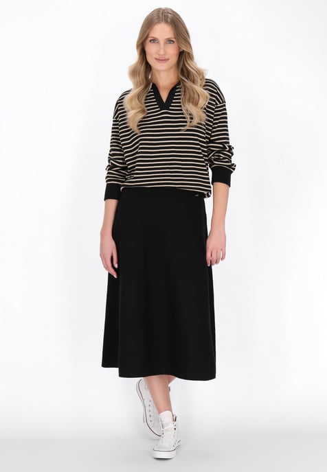 Dreimaster rok vrouwen zwart - Image 2