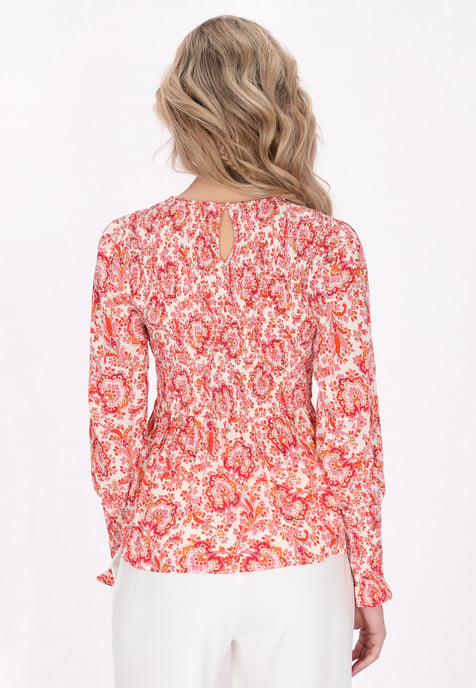usha Blouse vrouwen rood veelkleurig - Image 4