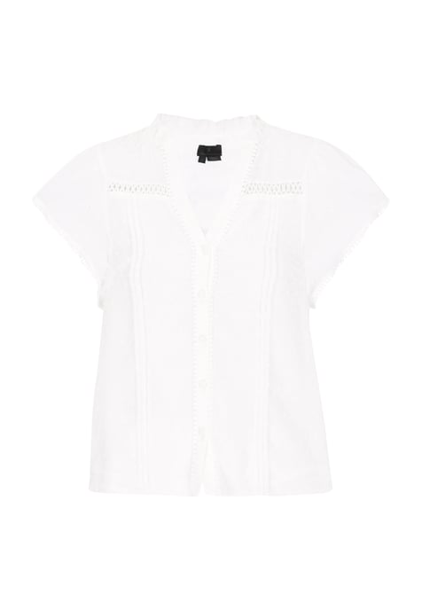 Dreimaster Blouse vrouwen wit - Image 1