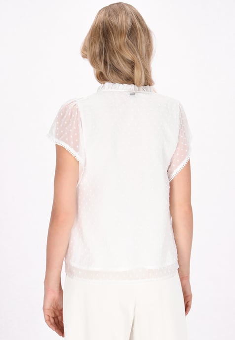 Dreimaster Blouse vrouwen wit - Image 4