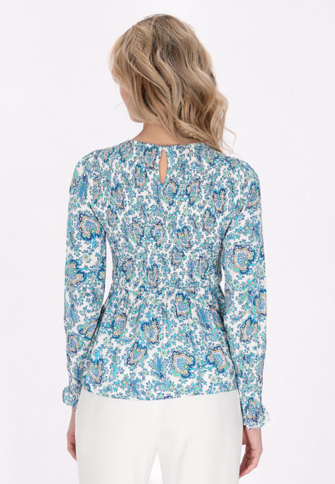usha Blouse vrouwen blauw veelkleurig - Image 4