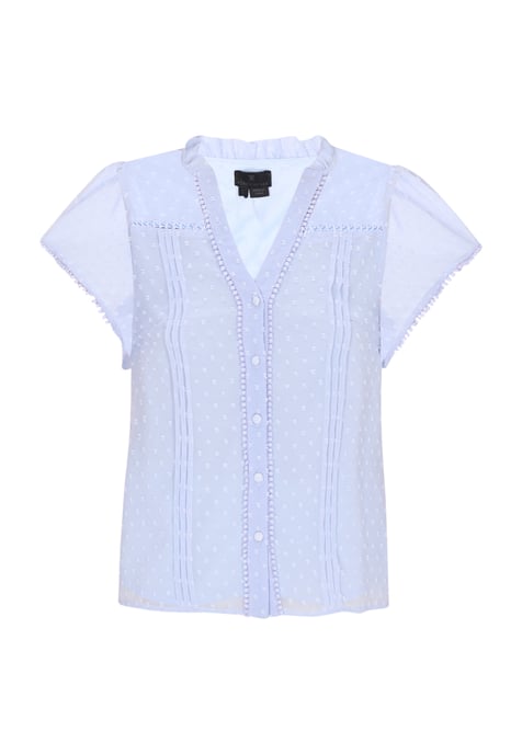 Dreimaster Blouse vrouwen lichtblauw - Image 1