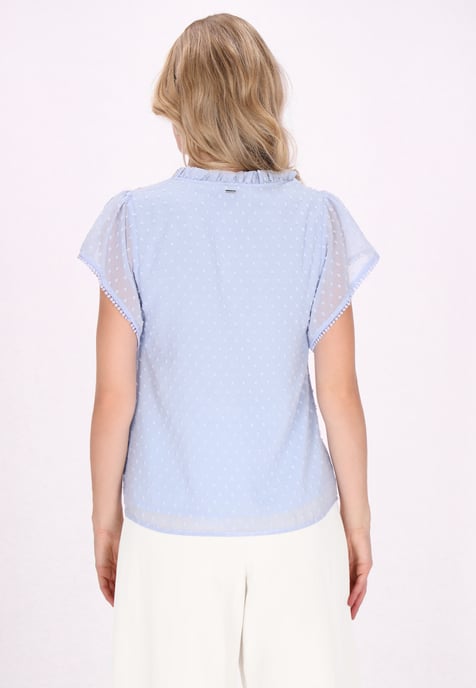 Dreimaster Blouse vrouwen lichtblauw - Image 4