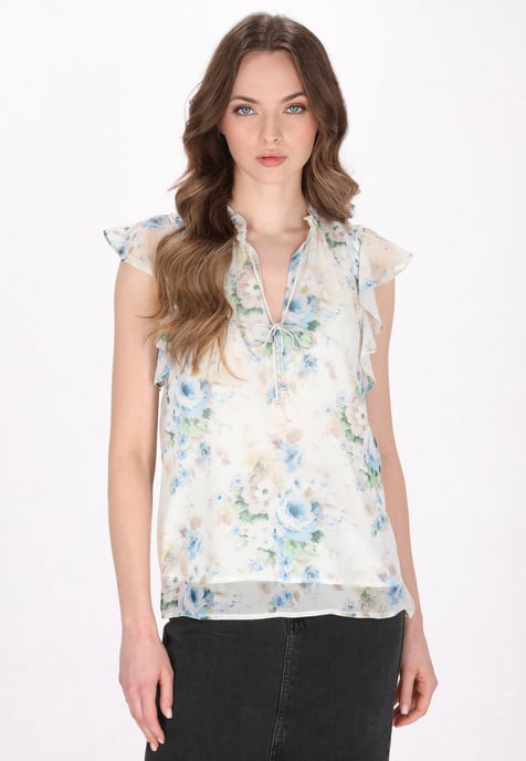 Dreimaster Blouse vrouwen Blauw - Image 3