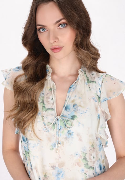 Dreimaster Blouse vrouwen Blauw - Image 5