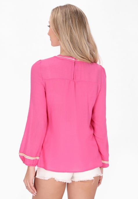IZIA blouse-overhemd vrouwen roze - Image 4