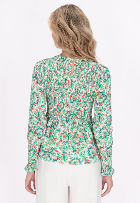 usha Blouse vrouwen groen veelkleurig - Image 4