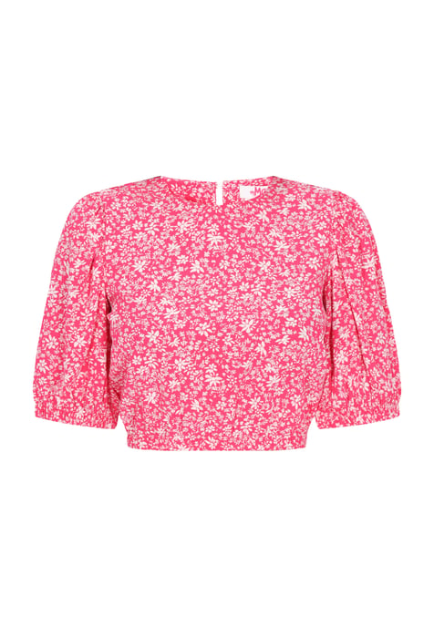 Mymo Blouse vrouwen roze wit - Image 1