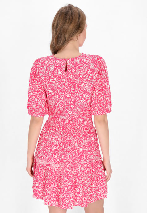 Mymo Blouse vrouwen roze wit - Image 4