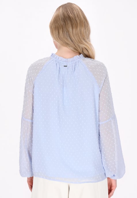 Dreimaster Blouse vrouwen lichtblauw - Image 4