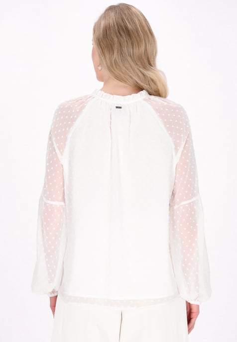 Dreimaster Blouse vrouwen wit - Image 4