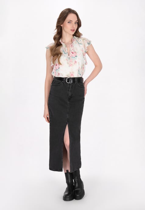 Dreimaster Blouse vrouwen roos - Image 2