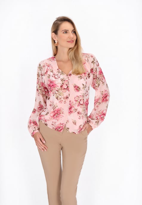usha Blouse vrouwen lichtroze veelkleurig - Image 3