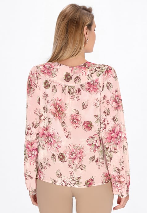 usha Blouse vrouwen lichtroze veelkleurig - Image 4