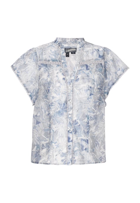Dreimaster Blouse vrouwen lichtblauw - Image 1