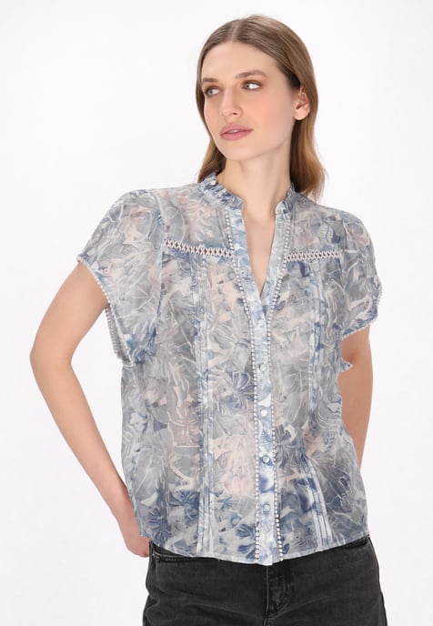 Dreimaster Blouse vrouwen lichtblauw - Image 3