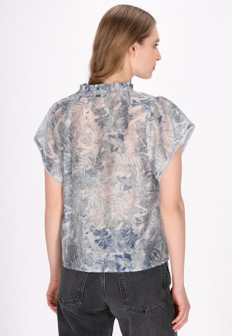 Dreimaster Blouse vrouwen lichtblauw - Image 4
