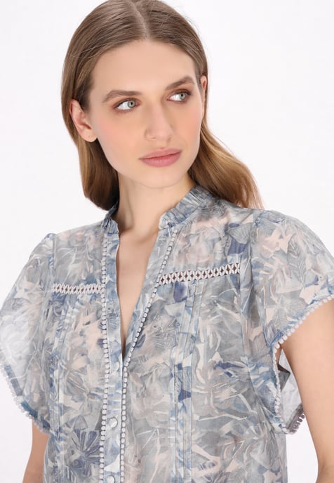 Dreimaster Blouse vrouwen lichtblauw - Image 5