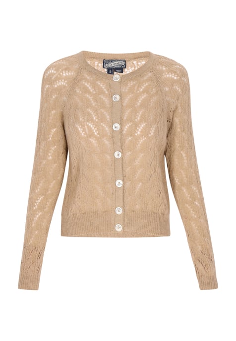 Dreimaster Vest vrouwen beige - Image 1