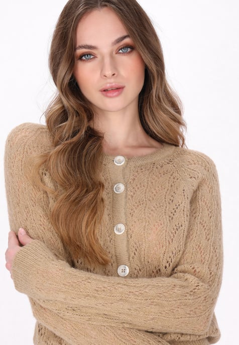 Dreimaster Vest vrouwen beige - Image 5