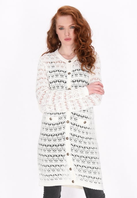 Dreimaster Vest vrouwen wit - Image 3
