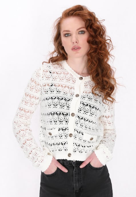 Dreimaster Vest vrouwen wit - Image 3