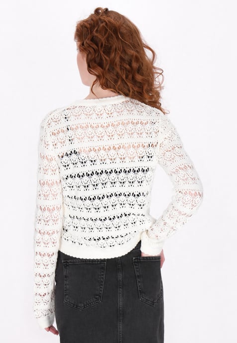 Dreimaster Vest vrouwen wit - Image 4