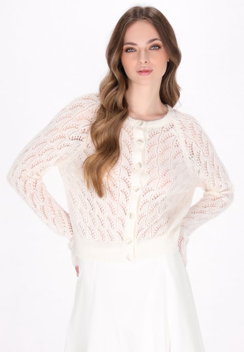 Dreimaster Vest vrouwen wit - Image 3