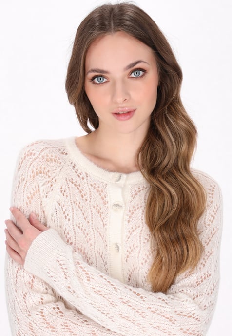Dreimaster Vest vrouwen wit - Image 5
