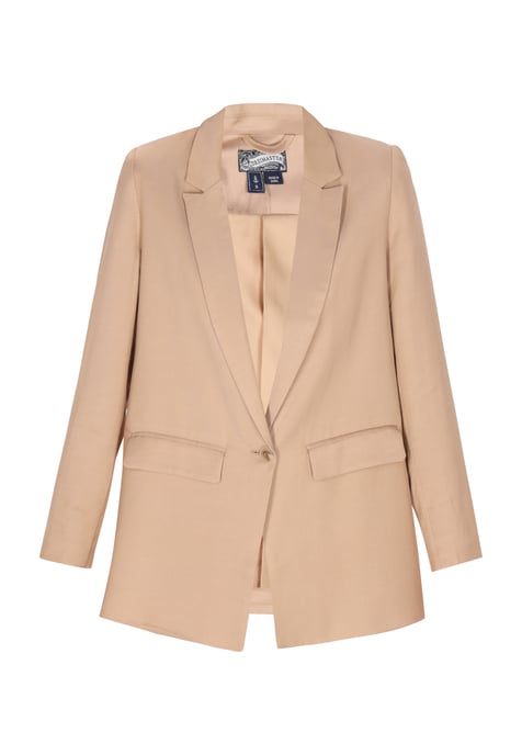 Dreimaster Blazer vrouwen beige - Image 1