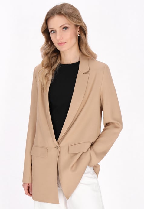 Dreimaster Blazer vrouwen beige - Image 3