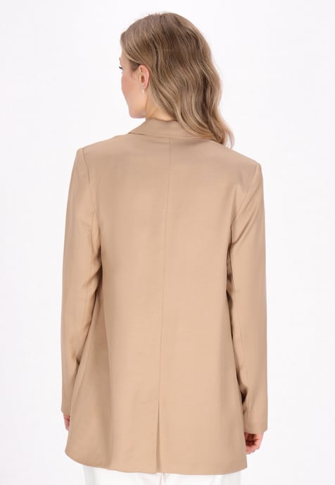 Dreimaster Blazer vrouwen beige - Image 4