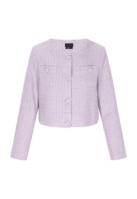 Dreimaster Blazer vrouwen lichte lavendelglitter - Image 1