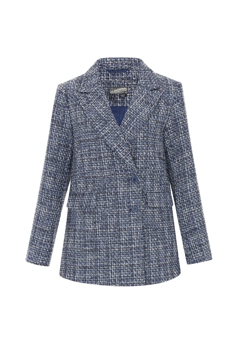 Dreimaster Jas vrouwen blauw veelkleurig - Image 1