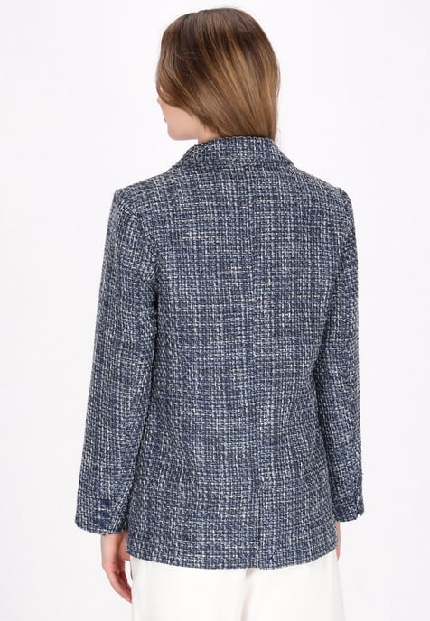 Dreimaster Jas vrouwen blauw veelkleurig - Image 4