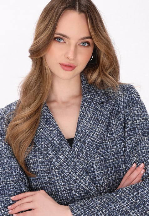 Dreimaster Jas vrouwen blauw veelkleurig - Image 5