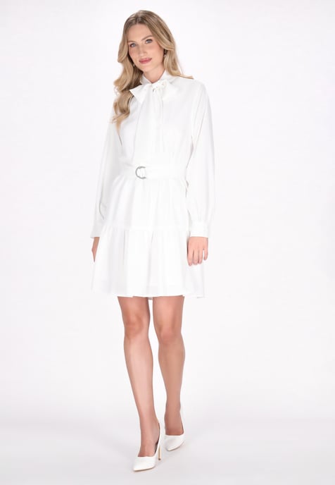 Dreimaster jurk vrouwen wit - Image 2