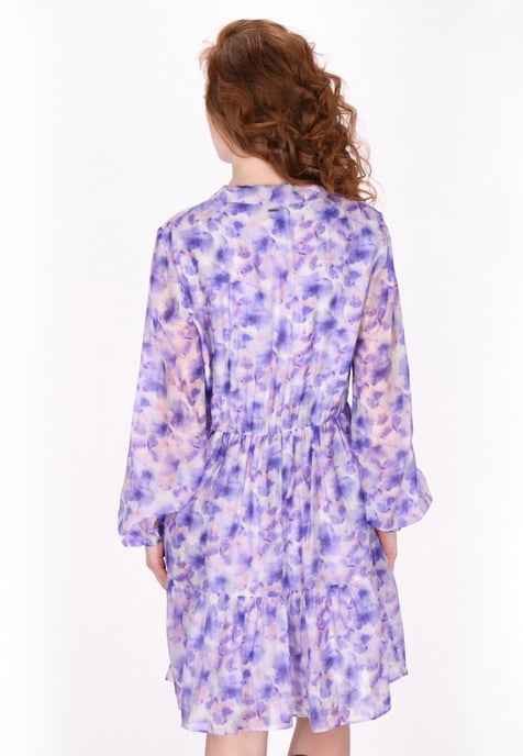 Dreimaster jurk vrouwen lila - Image 4