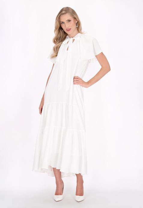 Dreimaster jurk vrouwen wit - Image 2