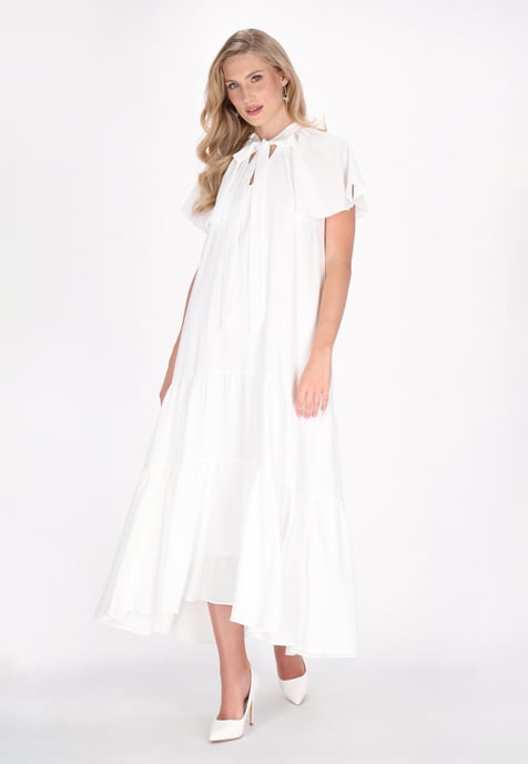 Dreimaster jurk vrouwen wit - Image 3